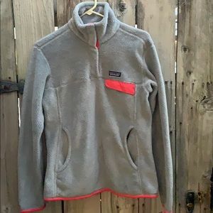 Patagonia Gray Sweater Top Sz Medium
